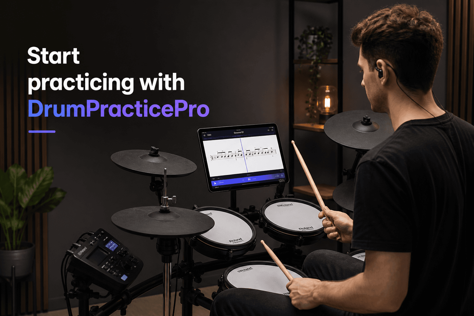 Drum Practice Pro in action