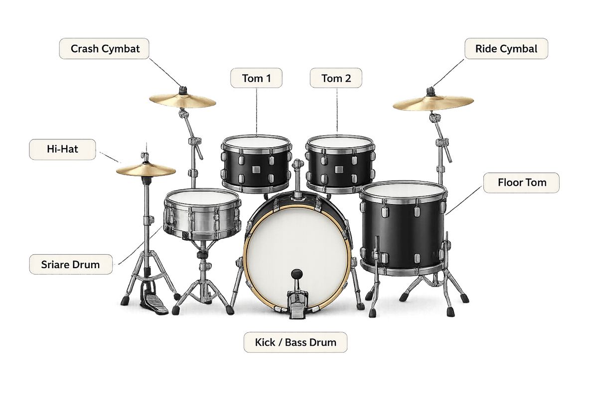 Drum kit overview